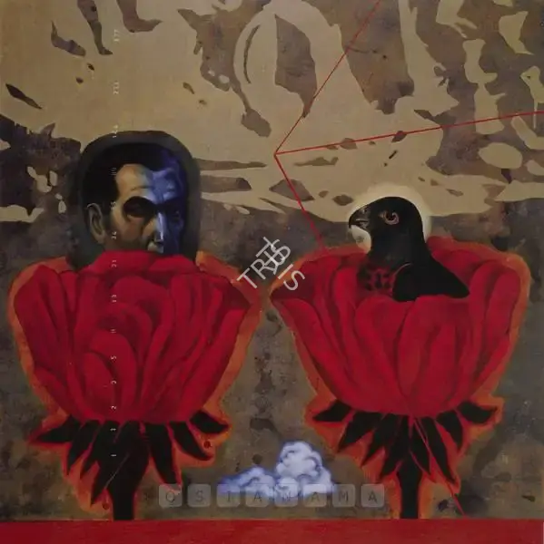 Parthan, Baiju (Artist). Spirit Garden I (Ethno-Botanical-Memory), 2003 | Painting