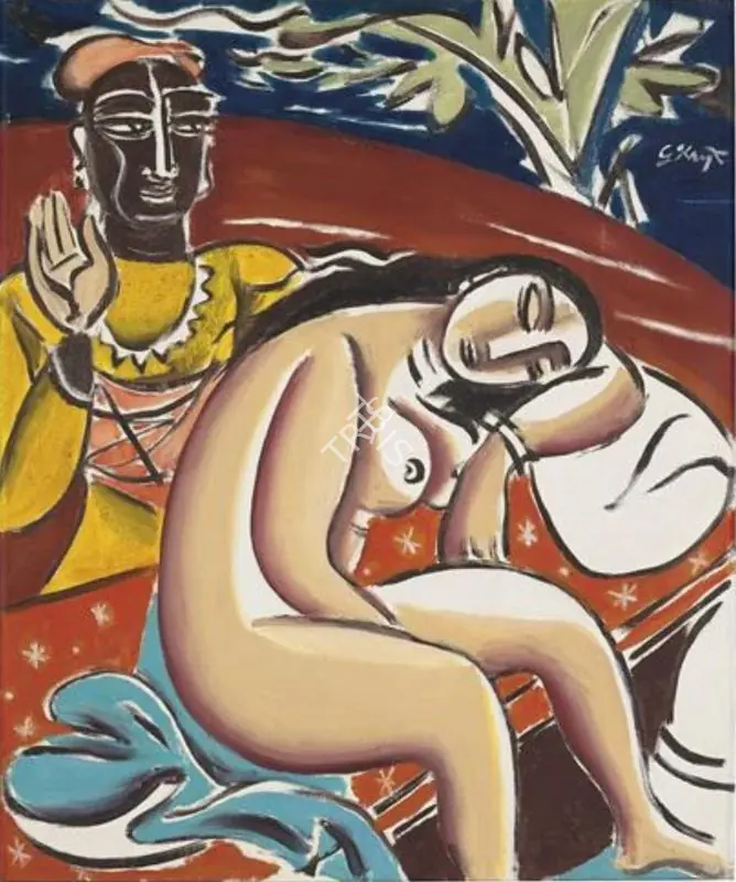 Keyt, George (Artist). Untitled, c.1970s | Painting