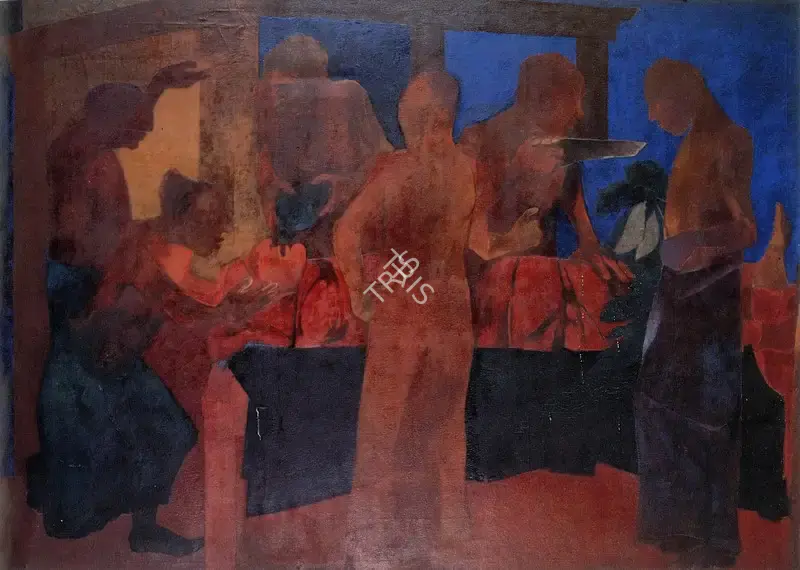 Khanna, Krishen (Artist). Untitled, 1975 | Painting