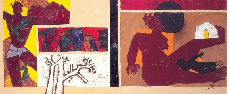 Husain, M.F. (Artist). Untitled, n.d. | Painting