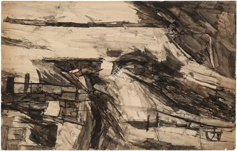 Ramkumar (Artist). Untitled, 1983 | Painting