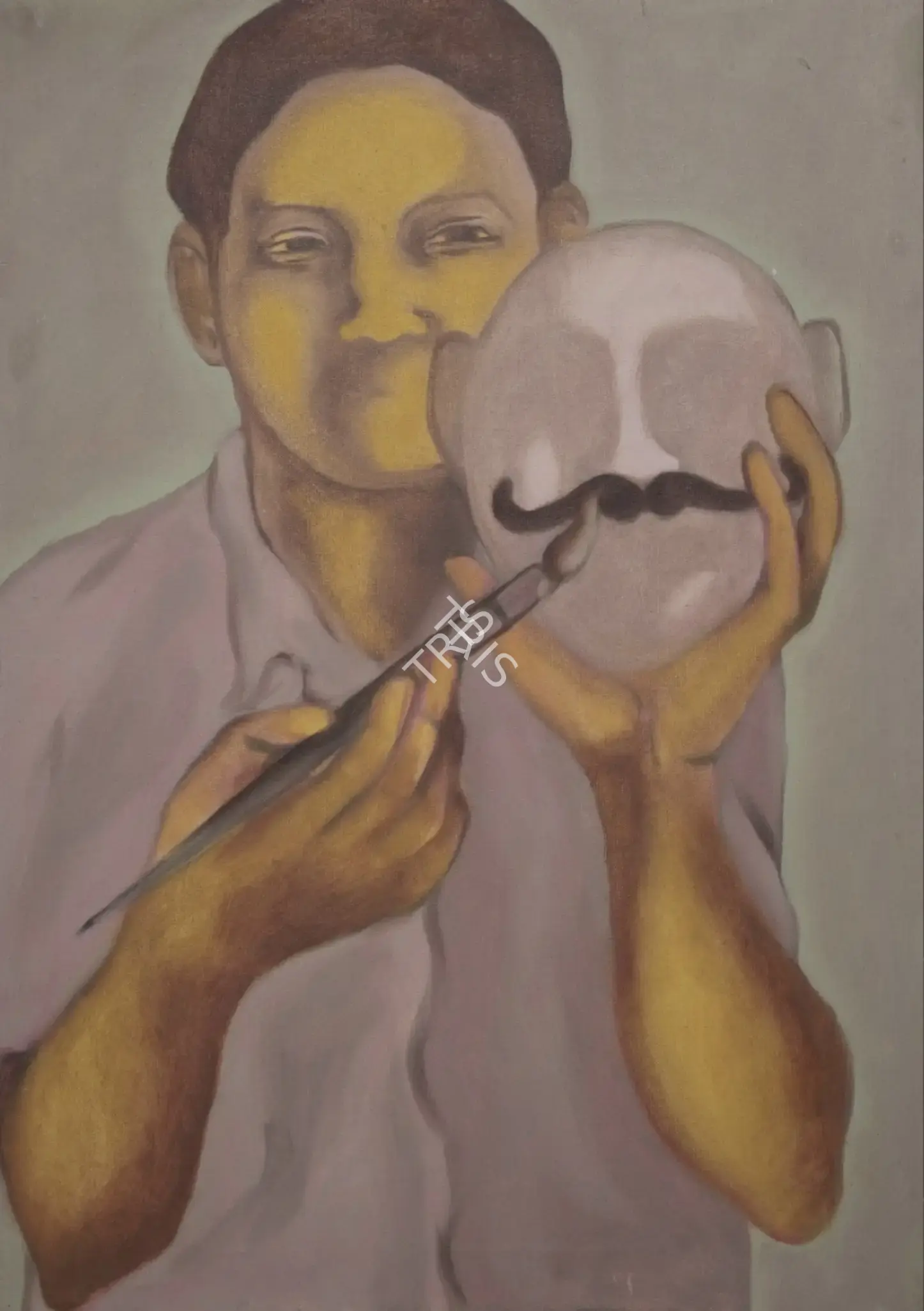 Sunder Singh, D. Ebenezer (Artist). ...So I Told Her, 1994 | Painting