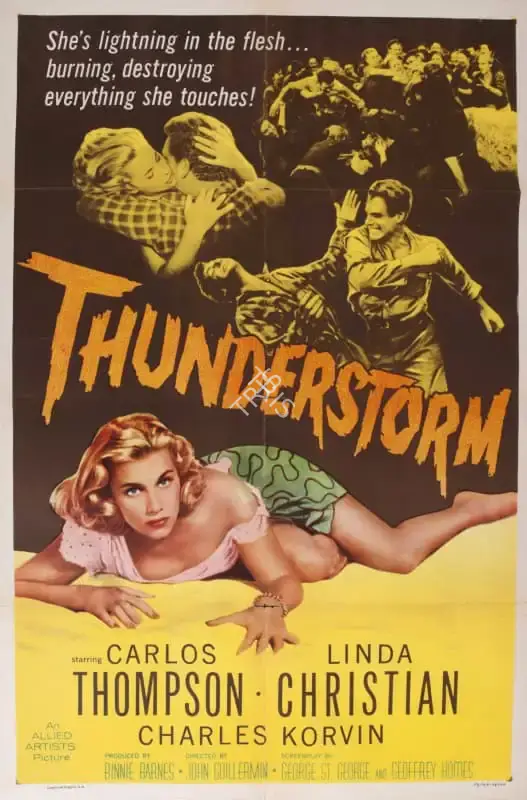 Barnes, Binnie (Producer), Thunderstorm, 1956 | Poster | CinemaEducation | 00789573