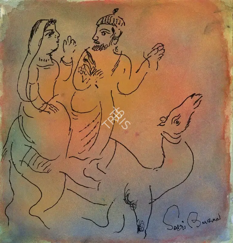 Burman, Sakti (Artist). Untitled, 2020 | Painting