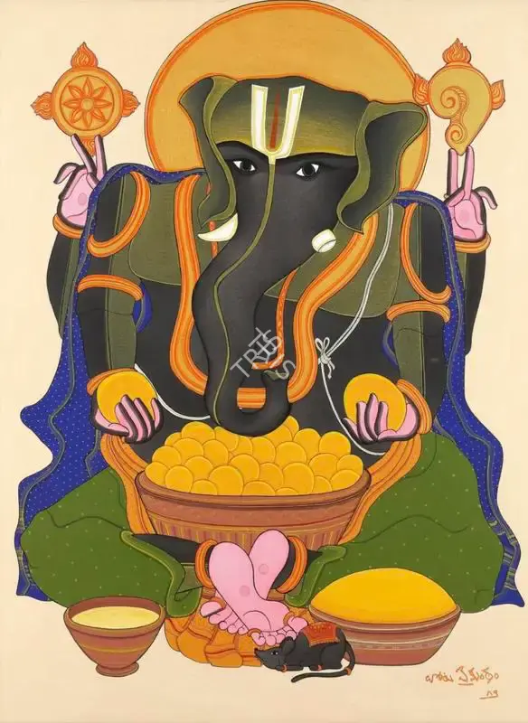 Vaikuntam, Thota (Artist). Untitled, 2012 | Painting