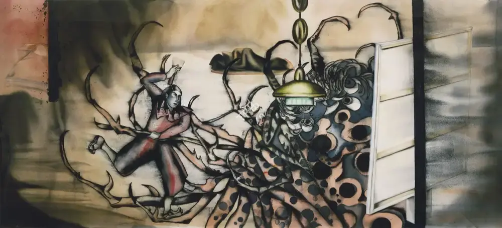 Dodiya, Anju (Artist). Surge, 2010 | Painting