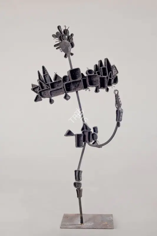 Bhagat, Dhanraj (Artist). Shiva's Dance. Mild Steel, 1966 | Sculpture | FineArts | 00363013