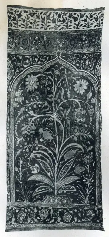 Unknown (Artist). Tree of Life. n.d. | Marg, September 1954 | Textile | FineArts | 00674639