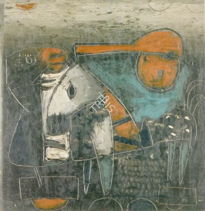 Hemraj (Artist). Voice for the Voiceless, 2000 | Painting