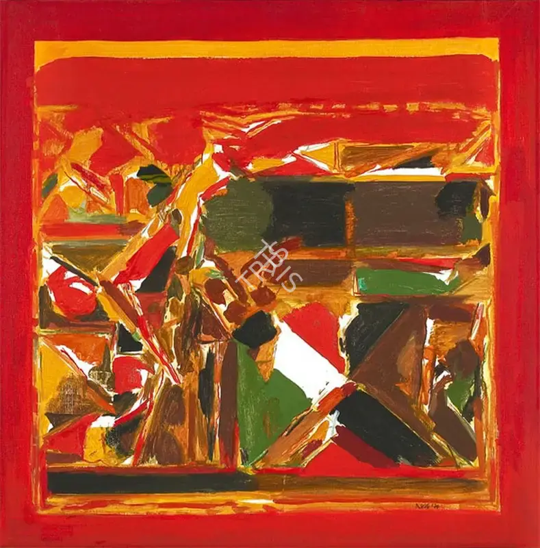 Raza, S.H. (Artist). Untitled, 1976 | Painting