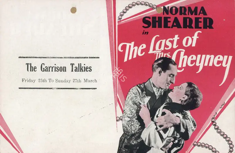 Franklin, Sidney (Director), The Last of Mrs. Cheyney, 1929 | Handbill | CinemaEducation | 00894243