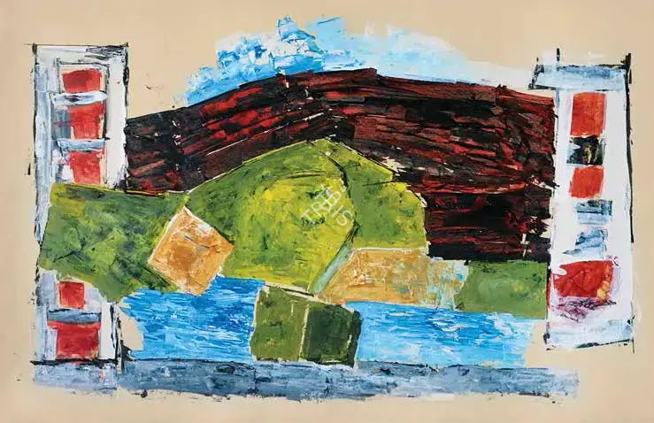 Ramkumar (Artist). Untitled. Acrylic on paper, 2002 | Painting | FineArts | 00645952