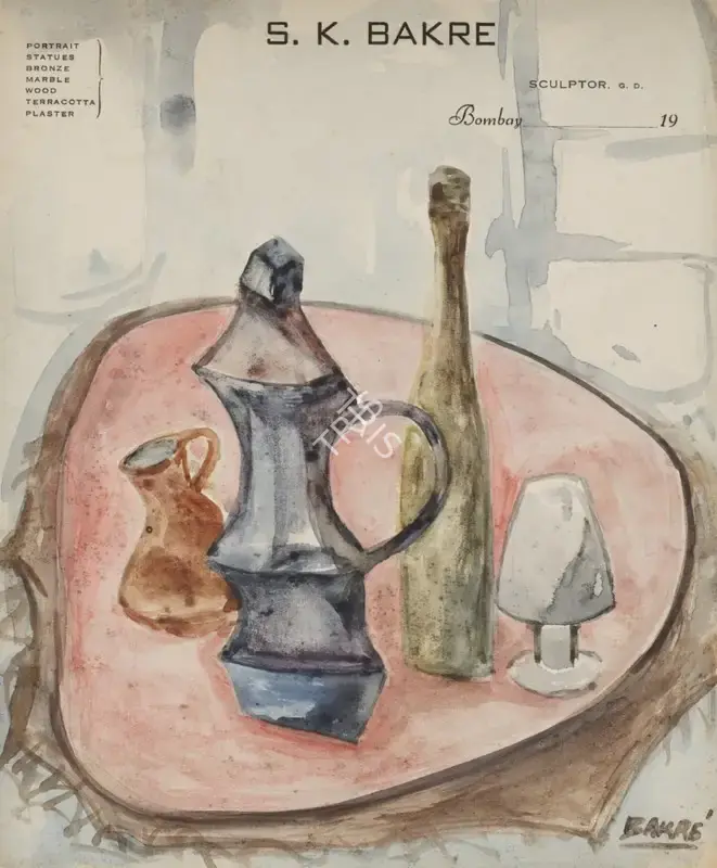 Bakre, S.K. (Artist). Untitled, n.d. | Painting