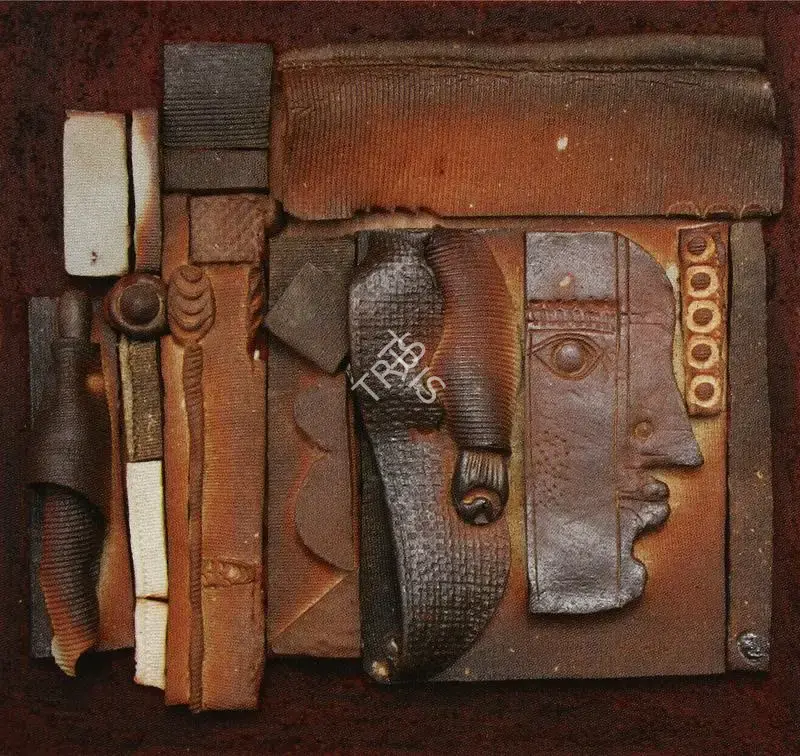 Goud, K. Laxma (Artist). Woman - 1. Terracotta bar-relif, n.d. | Sculpture  | 00879789