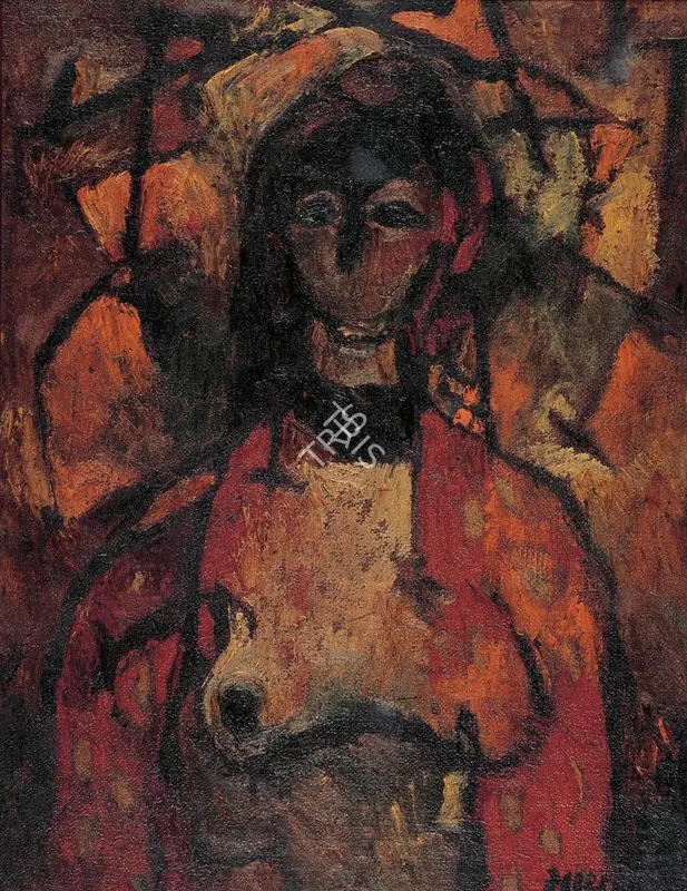 Gaitonde, V.S. (Artist). Untitled, c.1955 | Painting