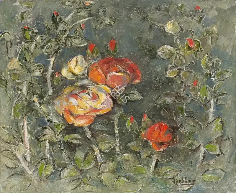 Hebbar, K.K. (Artist). Untitled, n.d. | Painting