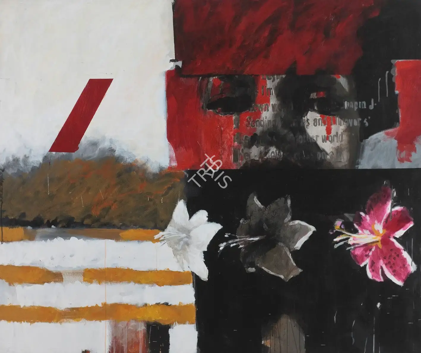 Mazumdar, Chittrovanu (Artist). For a Venice Trip. Acrylic on canvas, 1992 | Painting | FineArts | 00645269