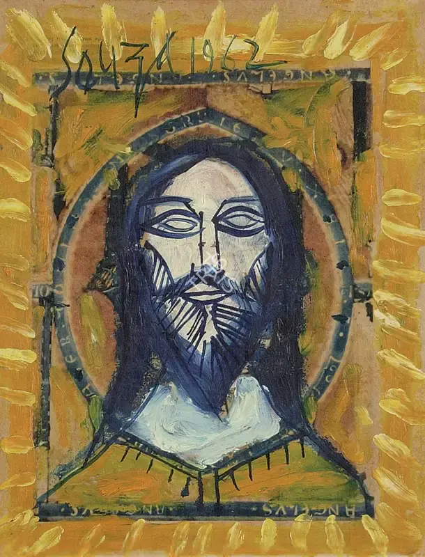 Souza, F.N. (Artist). Untitled, 1962 | Painting