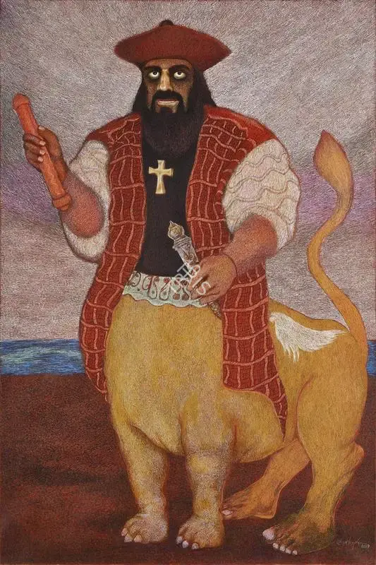 Naik, Viraj (Artist). Untitled, 2017 | Painting
