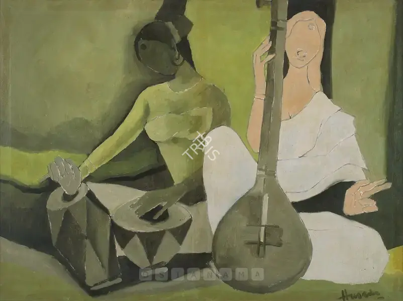 Husain, M.F. (Artist). Untitled, n.d. | Painting