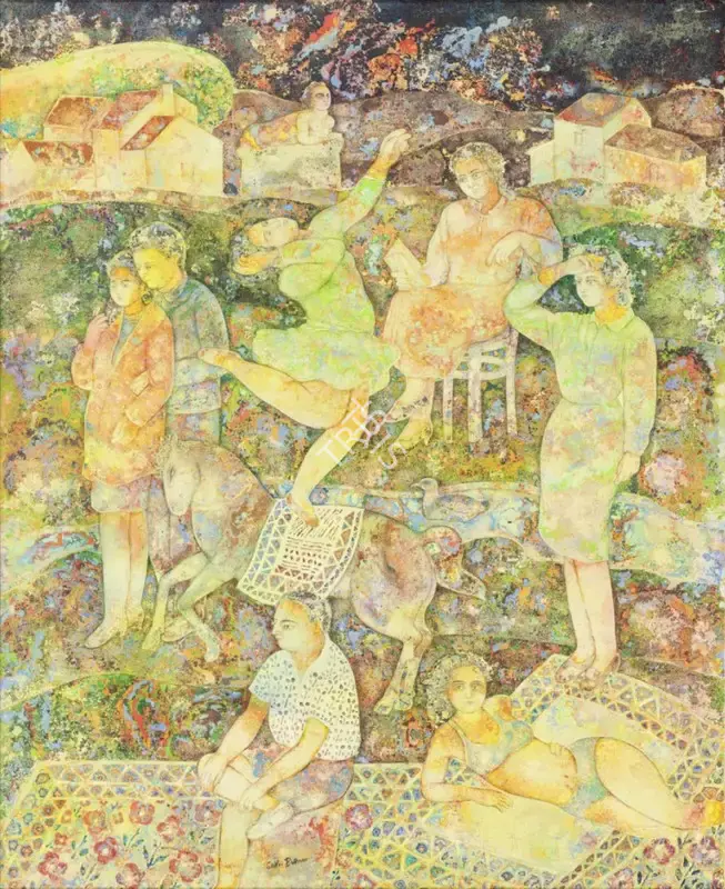 Burman, Sakti (Artist). Untitled, n.d. | Painting