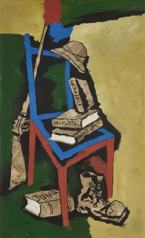 Husain, M.F. (Artist). OPCE 24, 2004 | Painting
