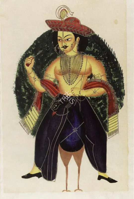 Unknown (Artist). Kartikeya. c.1860 | Marg, December 2022 - March 2023 | Painting | FineArts | 00675306