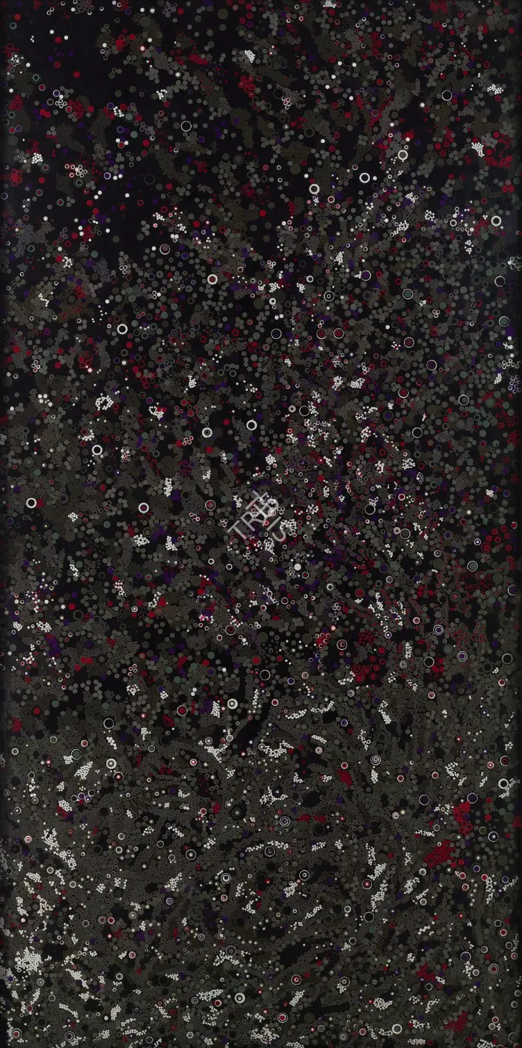 Kher, Bharti (Artist). Untitled. Bindis on aluminium composite panel, 2006 | Collage | FineArts | 00641392