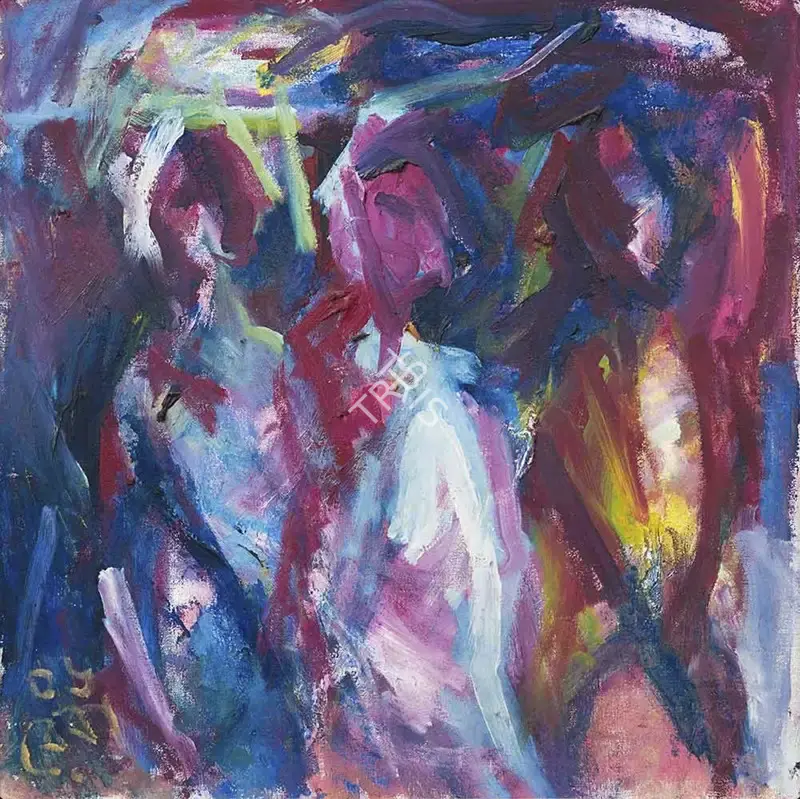 Hore, Reba (Artist). Untitled. Oil on canvas, 2006 | Painting | EconomicsArt | 00872194