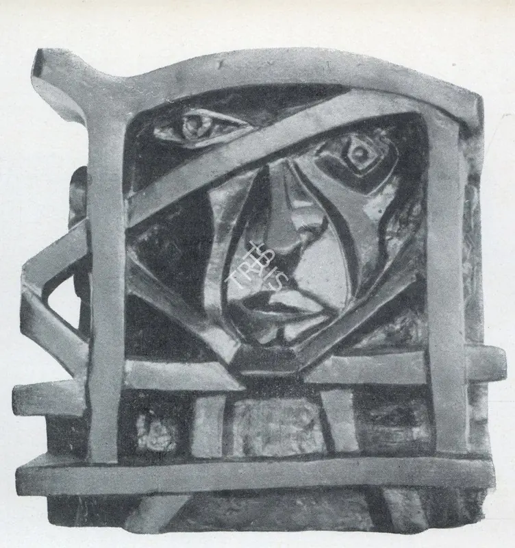 Sehgal, Amar (Artist). Captive. Bronze, 1961 | Marg, December 1962 | Sculpture | FineArts | 00674833