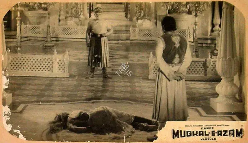 Mathur, R.D. (Cinematographer), Mughal E Azam, 1960 | Lobby Card | CinemaEducation | 00820602