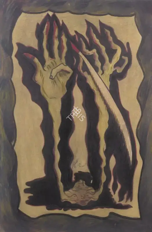 Sadequain (Artist). Untitled, 1979 | Painting