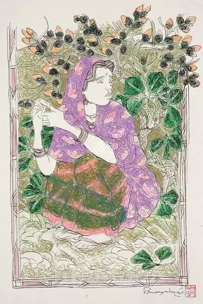 Ramachandran, A. (Artist). Untitled, n.d. | Painting