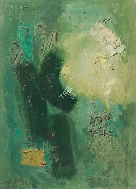 De, Biren (Artist). Conjunction. Oil on canvas, 1961 | Painting  | 00867181