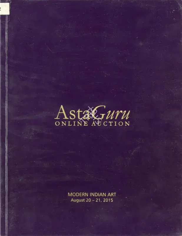 Asta Guru (Auction House). Modern Indian Art. 21 August 2015, Online | Auction Catalogue | EconomicsArt | 00862209