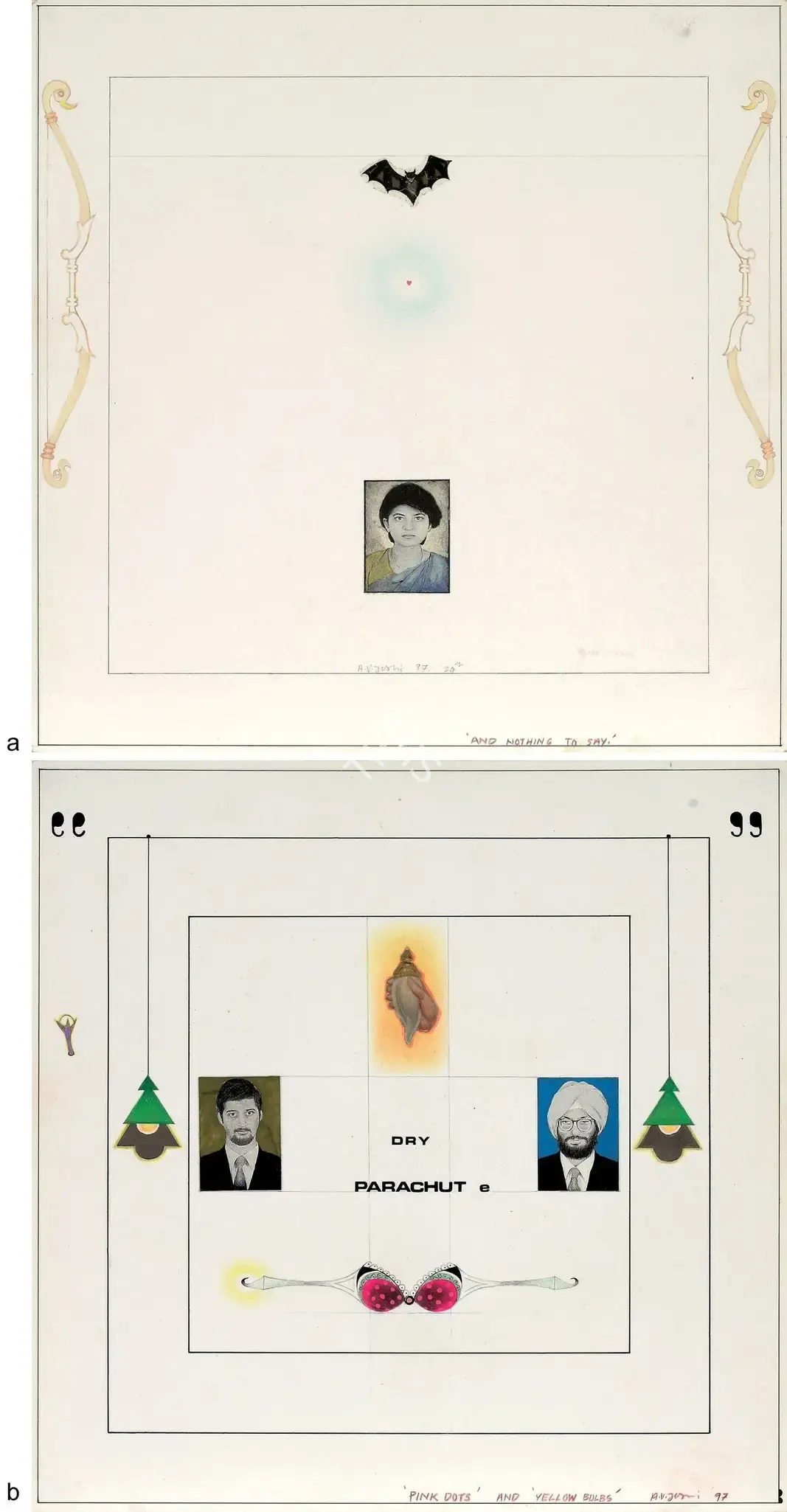 Joshi, Anant (Artist). And Nothing To Say, 1997 | Painting