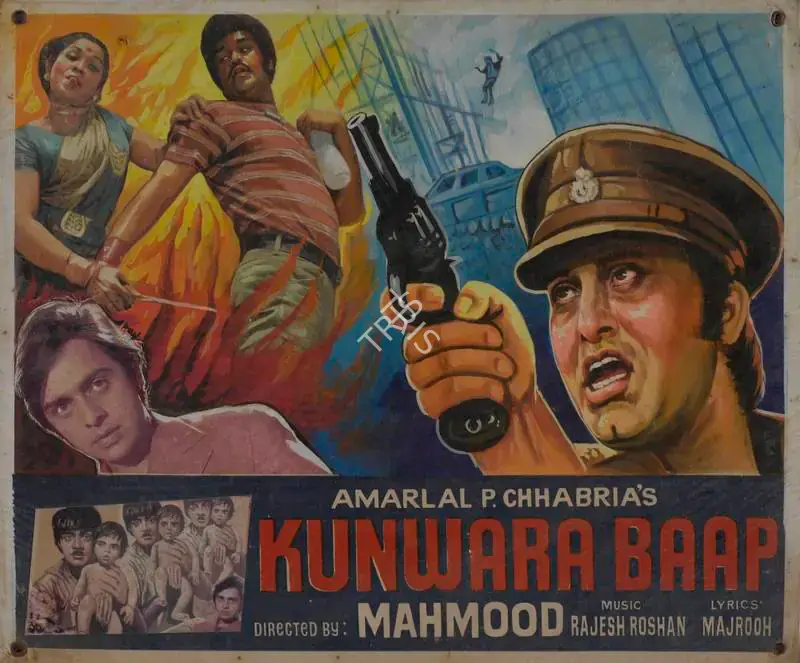 Chhabria, Amarlal P. (Producer), Kunwara Baap, 1974 | Lobby Card | CinemaEducation | 00786002