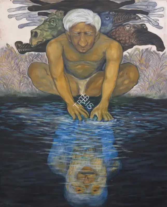 Naik, Viraj (Artist). Untitled. Acrylic on canvas, 2011 | Painting | FineArts | 00603816