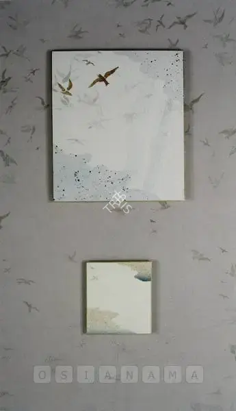 Baswani, Manisha Gera (Artist). Rain Shower. Watercolour on shikshiki board, 2005 | Painting  | 00881048