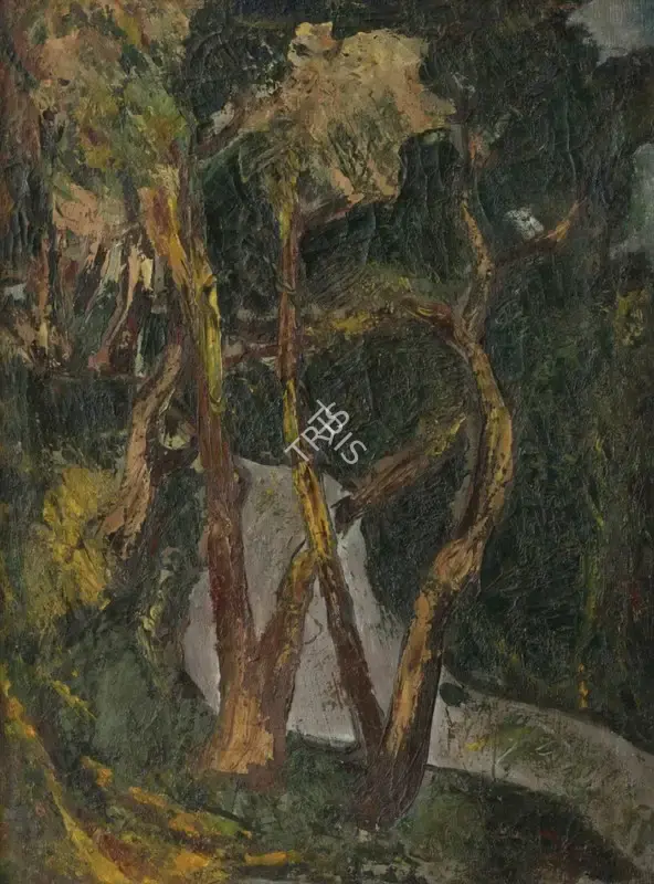 Chandra, Avinash (Artist). Untitled, 1950 | Painting