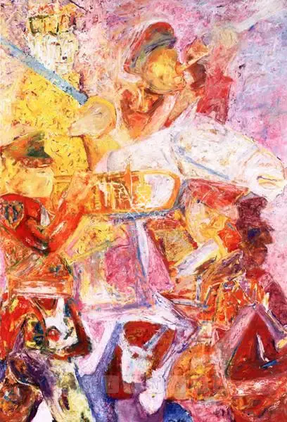 Khanna, Krishen (Artist). Untitled (Bandwalla), early 1990s | Painting