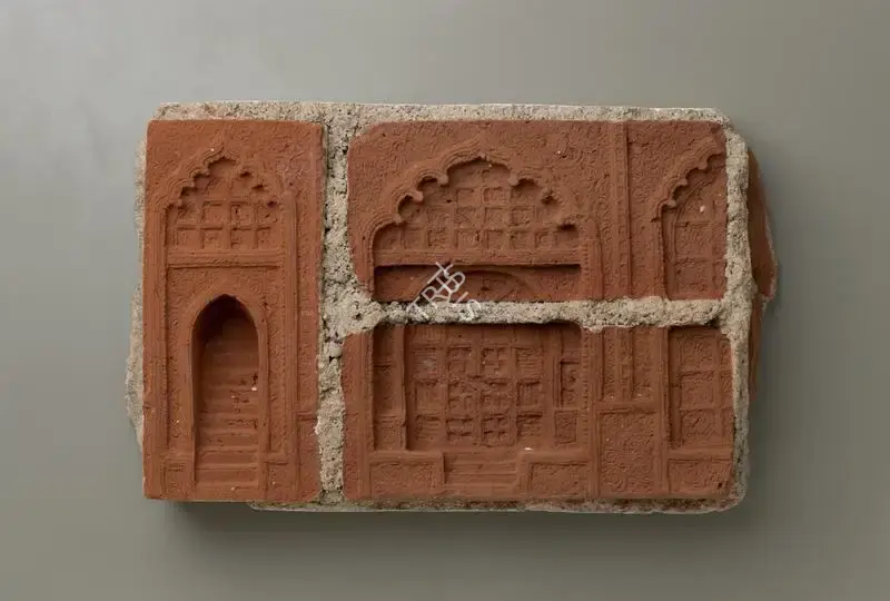 Singh, Girjesh Kumar (Artist). The Doors That Let You Leave... Rubber of brick and mortar from demolished structures, n.d. | Sculpture | FineArts | 00417941