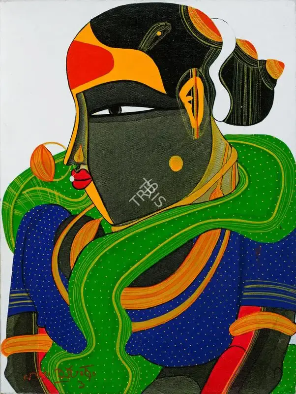Vaikuntam, Thota (Artist). Untitled. Acrylic on canvas, 2003 | Painting | FineArts | 00594665