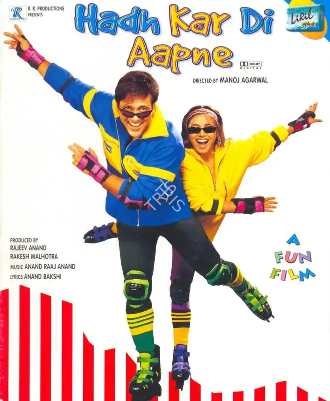 Anand, Rajeev (Producer), Hadh Kar Di Aapne, 2000 | Song-Synopsis Booklet | CinemaEducation | 00864617