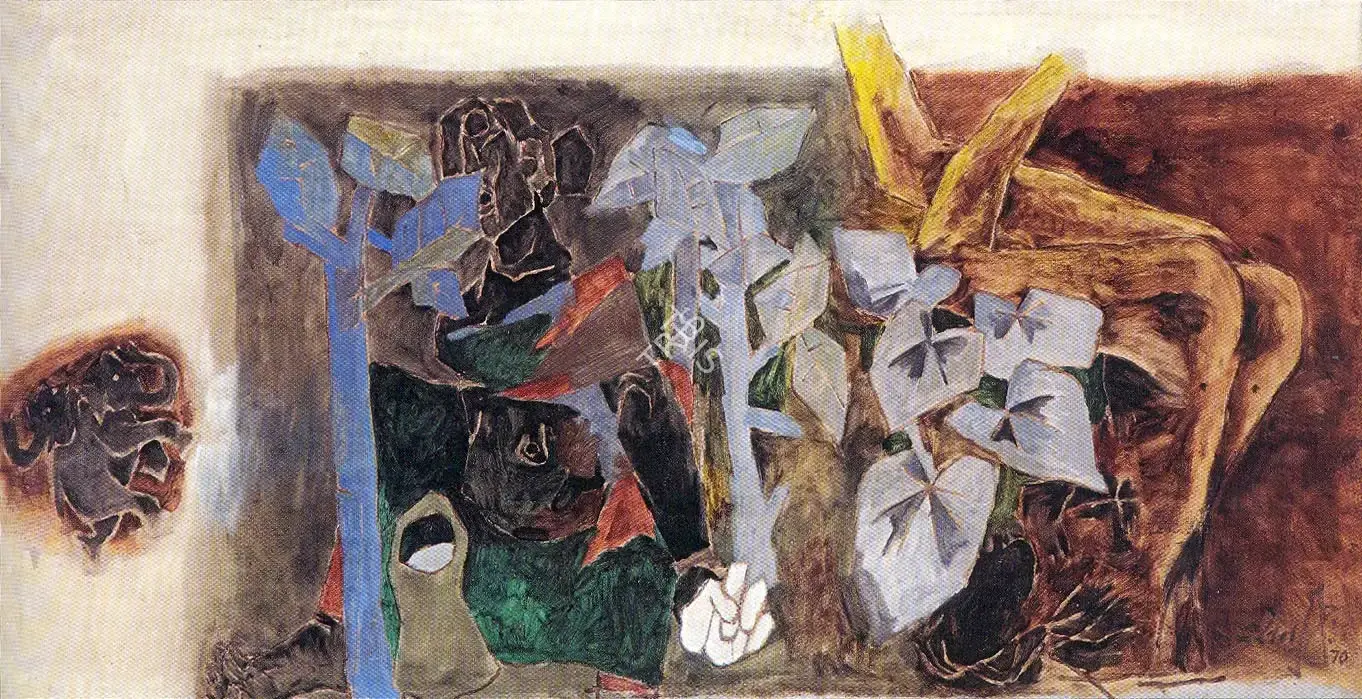 Husain, M.F. (Artist). Untitled, 1970 | Painting