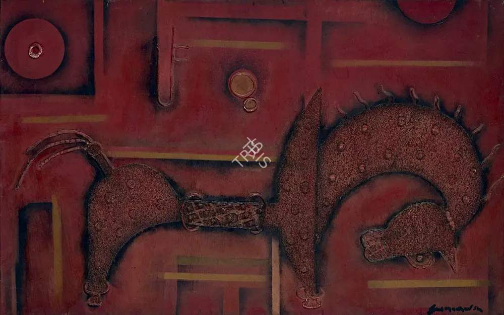Sen, Sunil Madhav (Artist). Untitled, n.d. | Painting