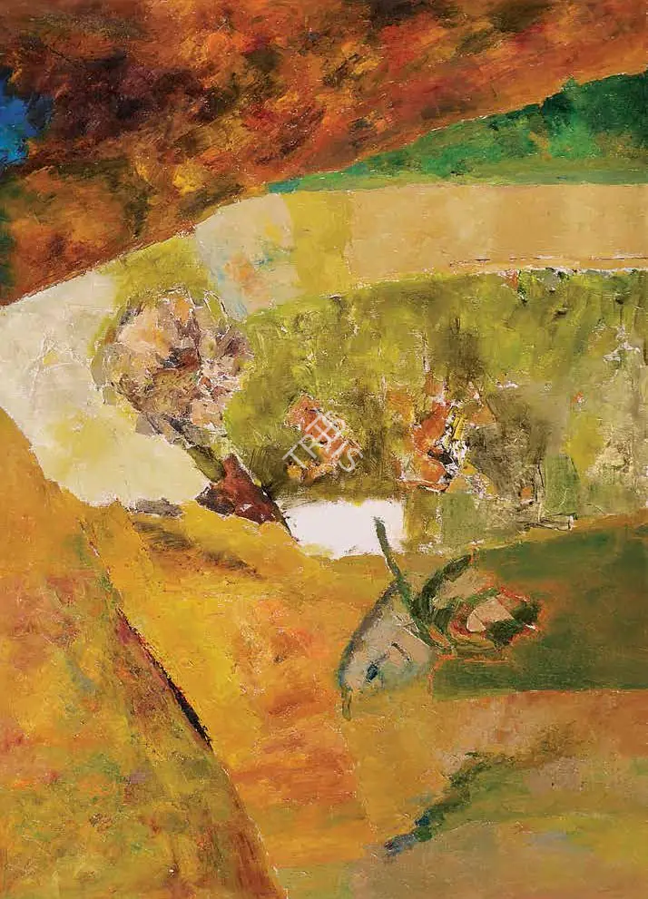 Ramkumar (Artist). Untitled. Oil on canvas, 2008 | Painting | FineArts | 00645951