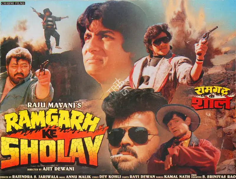 Jariwalla, Rajendra S. (Producer), Ramgarh Ke Sholay, 1991 | Song-Synopsis Booklet | CinemaEducation | 00779400