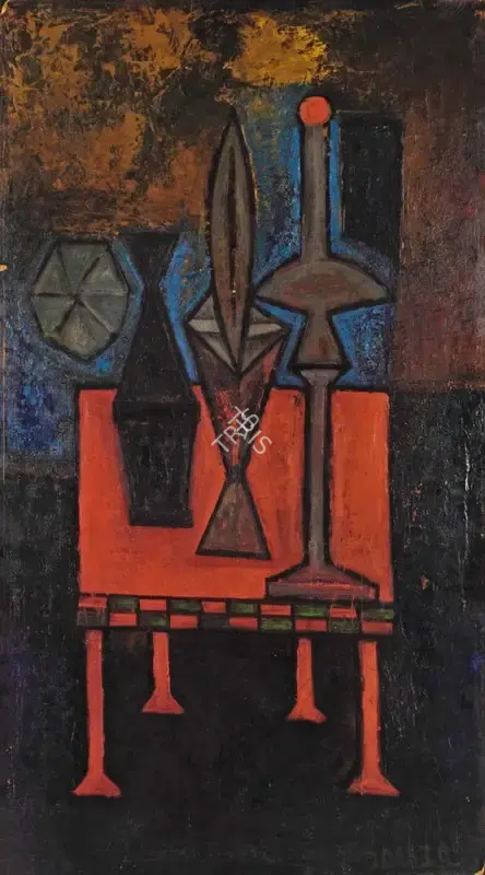 Souza, F.N. (Artist). Untitled, 1953 | Painting