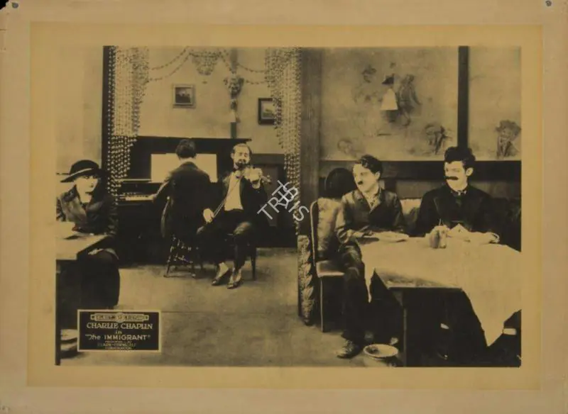 Chaplin, Charlie (Producer), The Immigrant, 1917 | Lobby card | CinemaEducation | 00789968